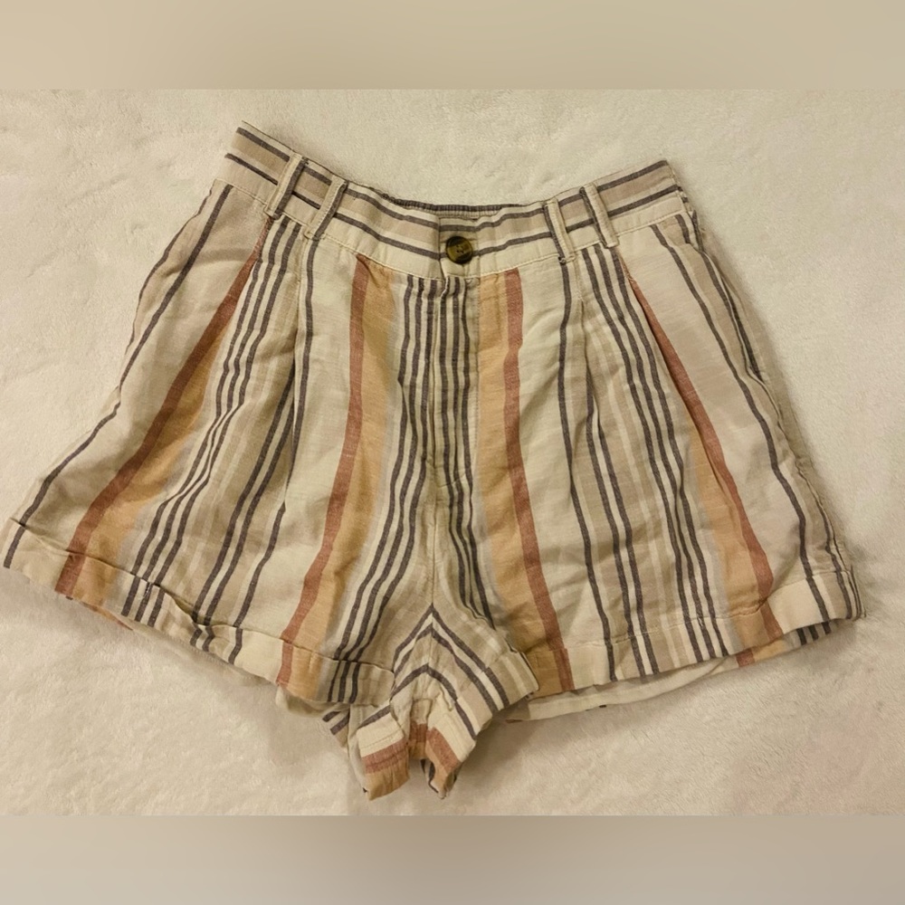 American Eagle Striped Shorts